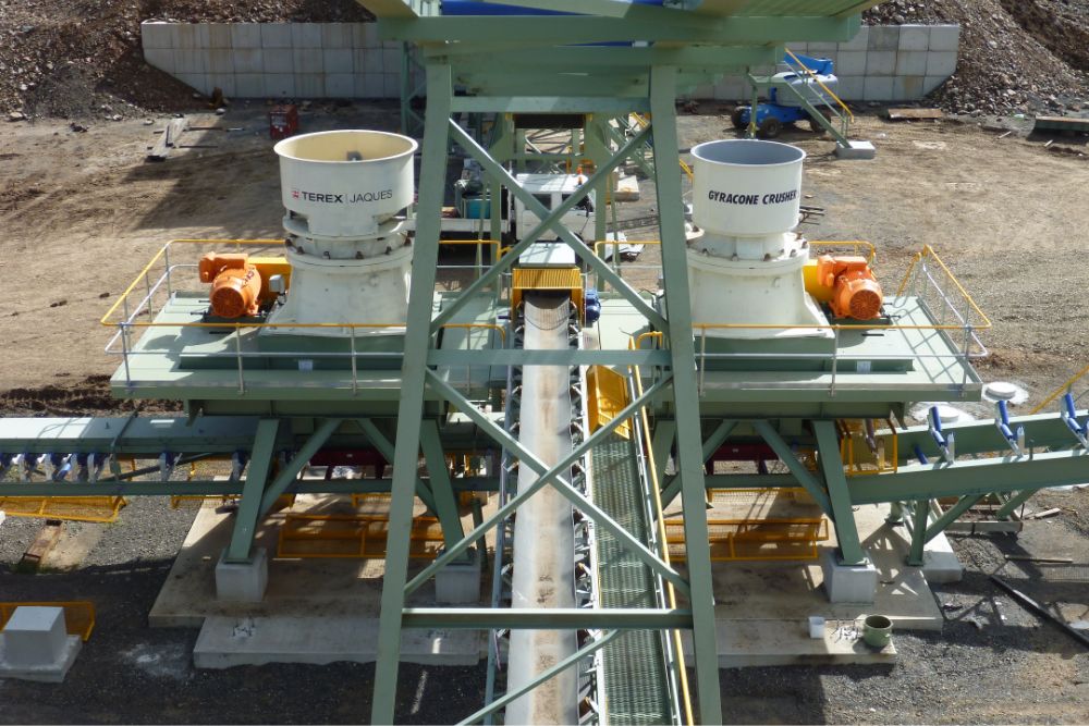 Quarry machinery